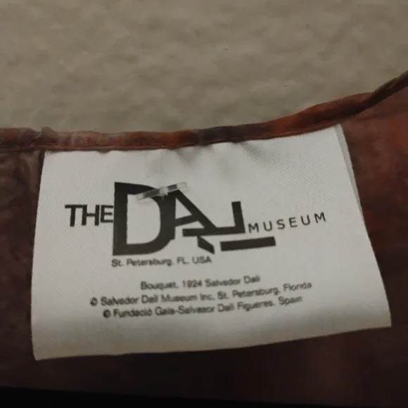 Floral Sheer Kimono with Dali Print - Picture 4 of 5